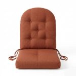 Custom Chair Cushion with Backrest - Full Spine Support