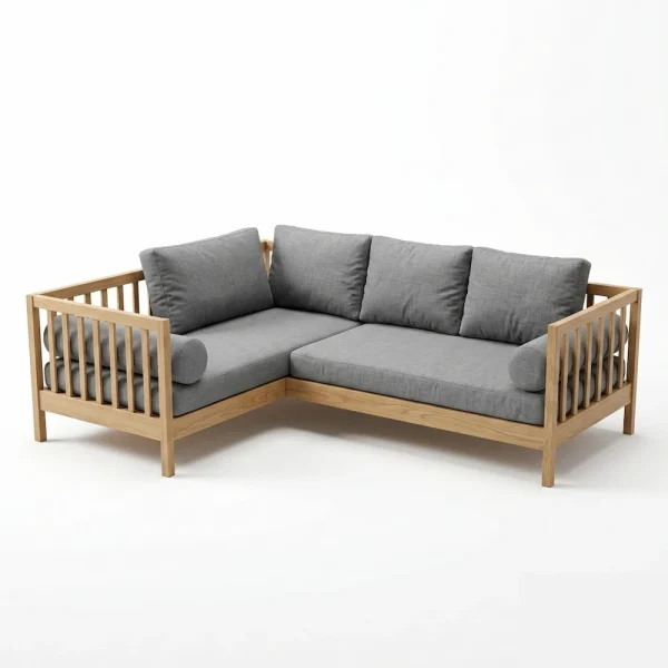 Z1 Custom Daybed Cushions - Complete Sets with Back Support - 图片 1