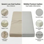 Outdoor Bench Cushions - All-Weather Durability - 图片 4
