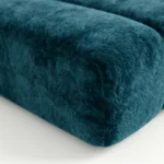 Custom Channel Tufted Bench Cushion - Piano-Key Style - 图片 2