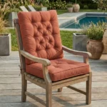 Custom Chair Cushion with Backrest - Full Spine Support - 图片 4