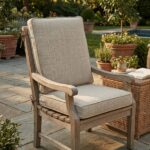 Custom Chair Cushion with Backrest - Full Spine Support - 图片 3