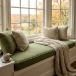 Custom Size Rectangular Window Seat Cushions - 图片 10