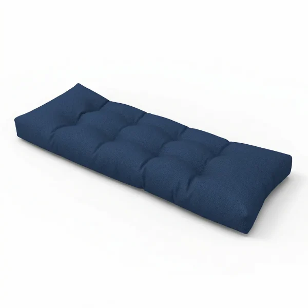 主图1 Elegant Tufted Bench Cushions - Button Detail - 图片 1